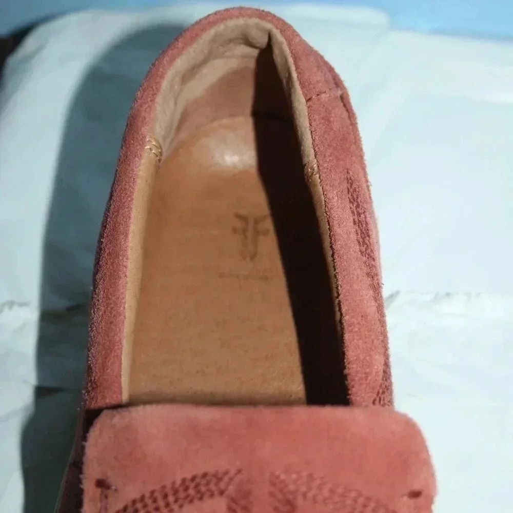 Designer by Frye Ivy Primrose Suede Slip On Sneakers Womens Size 9 - Picture 5 of 16